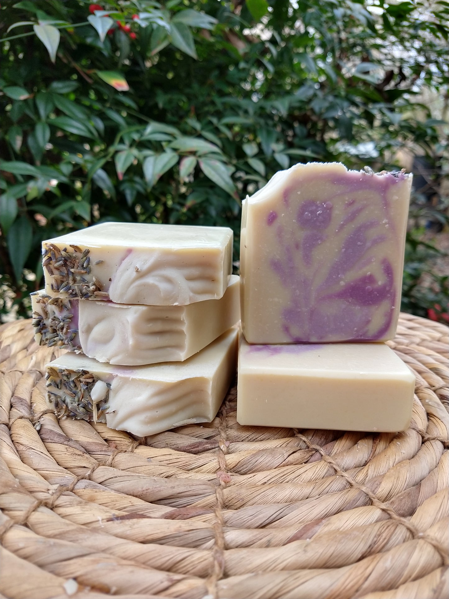Lavender Flower Goat's Milk Soap